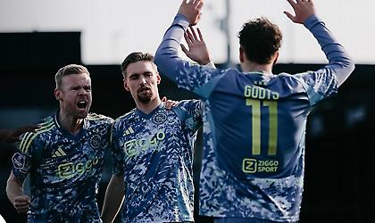 «Φτωχή» νίκη πανηγύρισε ο Άγιαξ – Διαλύθηκε εκτός έδρας η Άλκμααρ