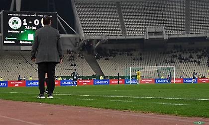 Η απίθανη λήψη από το γκολ-αριστούργημα του Ουναΐ στη νίκη του Παναθηναϊκού κόντρα στον Παναιτωλικού