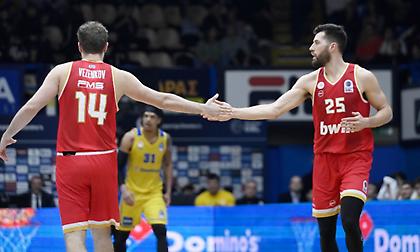 Τα highlights της δύσκολης νίκης του Ολυμπιακού στο Περιστέρι