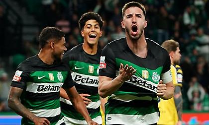 Δια... ποδός Γκιόκερες πάτησε στην κορυφή η Σπόρτινγκ