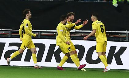 Ατυχία για Ολυμπιακό, στο οριζόντιο δοκάρι και πάνω στον Τζολάκη η μπάλα για το 1-0 της Μπόντο/Γκλιμτ