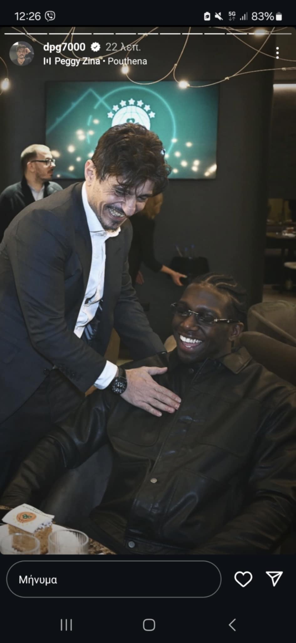 Γιαννακόπουλος: Ανέβασε story με Κέντρικ Ναν και «δεν θα πας πουθενά»