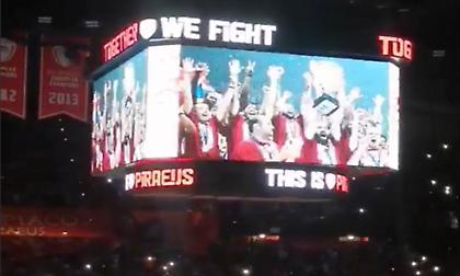 Το εντυπωσιακό και συγκινητικό βίντεο για τα 100 χρόνια Ολυμπιακού στα μάτριξ του ΣΕΦ!