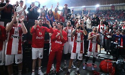 ΚΑΕ Ολυμπιακός: Η ανάρτηση με το «ευχαριστώ» στους φίλους της ομάδας μετά τη νίκη επί της Παρτίζαν