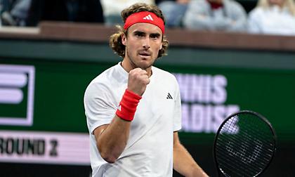 Ασταμάτητος Τσιτσιπάς, καθάρισε τον Μπερεντίνι και έφυγε για τους «16» του Indian Wells!