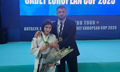 «Χάλκινη» η Ιωσηφίδου στο Ευρωπαϊκό Κύπελλο τζούντο της Αττάλειας