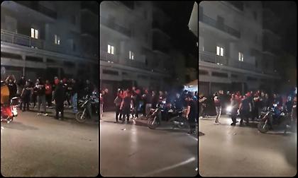 Κοκκίνισε η Καλαμάτα για τα γενέθλια του Ολυμπιακού!