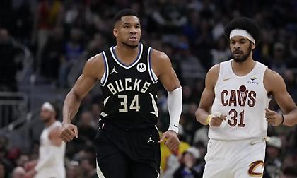 Στο Top 50 των σκόρερ όλων των εποχών ο Αντετοκούνμπο: Τα highlights με Καβαλίερς