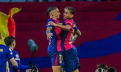 Aχτύπητο δίδυμο Γιαμάλ-Ραφίνια, πλήγωσαν τον Παυλίδη και «ζωγράφισαν» πρόκριση για την Μπαρτσελόνα!