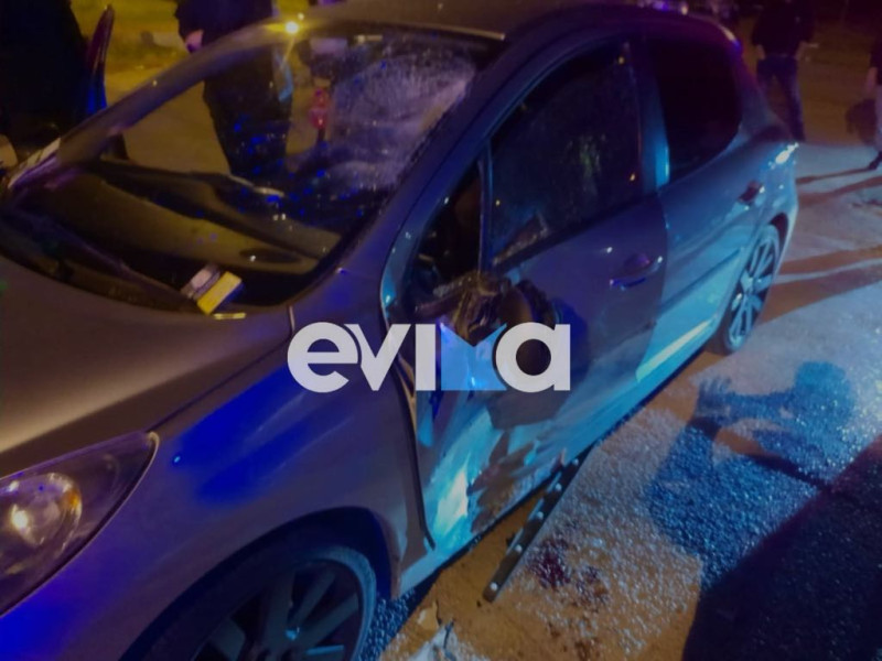 Εύβοια: Σφοδρή σύγκρουση ΙΧ με μοτοσυκλέτα