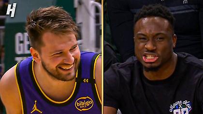 Ο Ντόντσιτς άνοιξε… διάλογο με τον Θανάση Αντετοκούνμπο μετά από τρίποντο