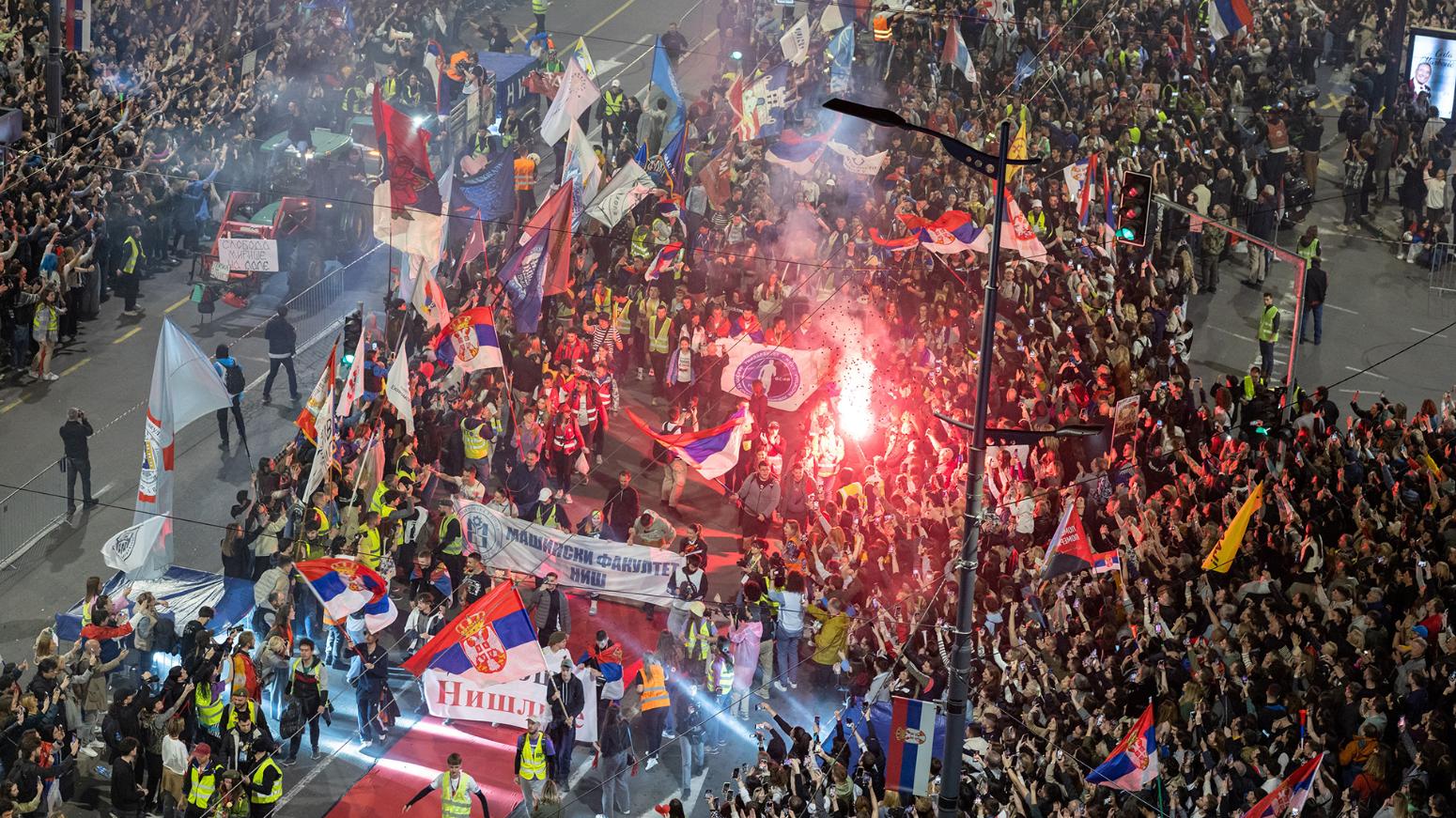 Σερβία: Νέο φοιτητικό συλλαλητήριο σήμερα στο Βελιγράδι