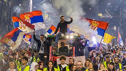 Σερβία: Νέο φοιτητικό συλλαλητήριο σήμερα στο Βελιγράδι – Επεισόδια το βράδυ της Παρασκευής