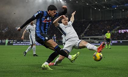 Η μάχη κορυφής της Serie A: Αταλάντα-Ίντερ 0-2