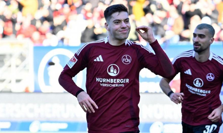 Τζίμας: Σκόραρε ξανά και έφτασε τα 12 φετινά γκολ με τη Νυρεμβέργη