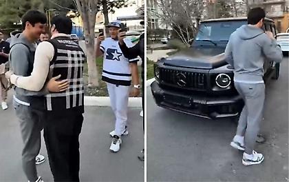 Δώρο ένα πανάκριβο τζιπ στον Κουσάνοφ από συμπατριώτη του στο Ουζμπεκιστάν