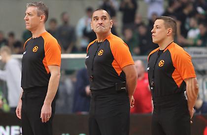 Οι διαιτητές στο Παναθηναϊκός AKTOR - Άλμπα Βερολίνου