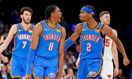 Κλείδωσαν την πρωτιά στη Δύση οι Θάντερ - Καμία άλλη ομάδα δεν έχει εξασφαλίσει καν playoffs!