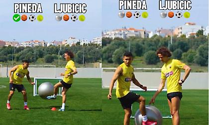 Πινέδα vs. Λιούμπισιτς: Μεγάλη «κόντρα» στο No-Look Challenge!