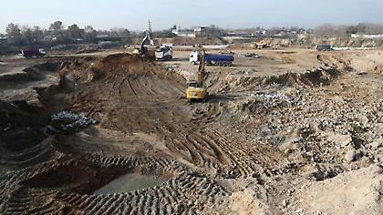 Βοτανικός: Συνεχίζονται οι εργασίες, προετοιμασίες για τον 3ο πυλώνα