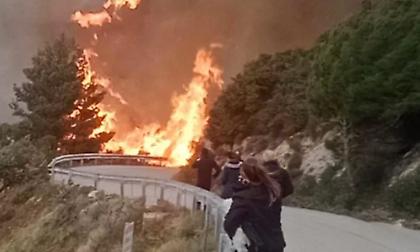 Στο αυτόφωρο 60χρονος για τη φωτιά στο Κάθισμα Λευκάδας
