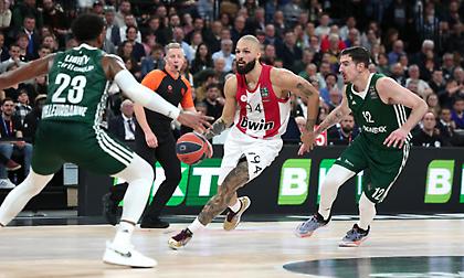 Αγρίεψε ο Φουρνιέ: Έκλεισε το ημίχρονο με 17 πόντους, όσους είχε στα τρία προηγούμενα ματς του Ολυμπιακού!