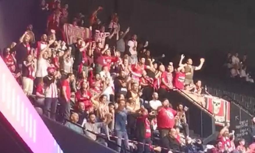 Βιλερμπάν-Ολυμπιακός: Περισσότεροι από 150 φίλοι του Ολυμπιακού!