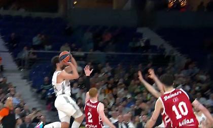 Παλιά του τέχνη... κόσκινο: Απίθανο εκτός ισορροπίας τρίποντο του Γιουλ από το logo!