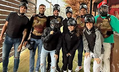 Πήγαν για paintball Πινέδα, Περέιρα και Λαμέλα
