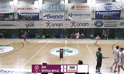 Live Streaming: Παναθηναϊκός-Πρωτέας Βούλας (Α1 Γυναικών)