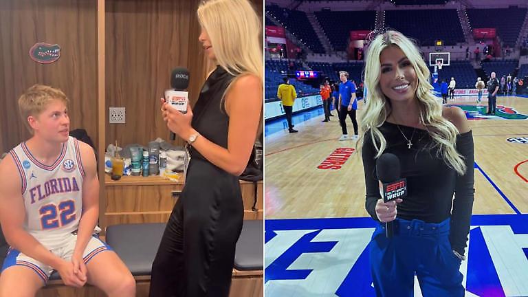 Η ρεπόρτερ που έκανε «χαζό» παίκτη του κολεγίου της Florida
