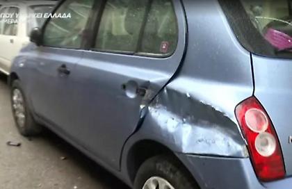 Νέος Κόσμος: Φορτηγό έπεσε πάνω σε 11 σταθμευμένα αυτοκίνητα (Βίντεο)