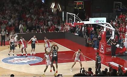 Το τρομερό buzzer beater τρίποντο του Μπάρτλεϊ που έστειλε στην παράταση το Σολέ-ΠΑΟΚ!