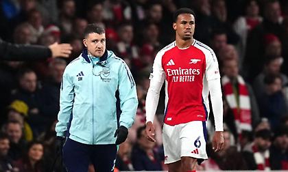 Άρσεναλ: Χάνει το υπόλοιπο της σεζόν ο τραυματίας Γκάμπριελ