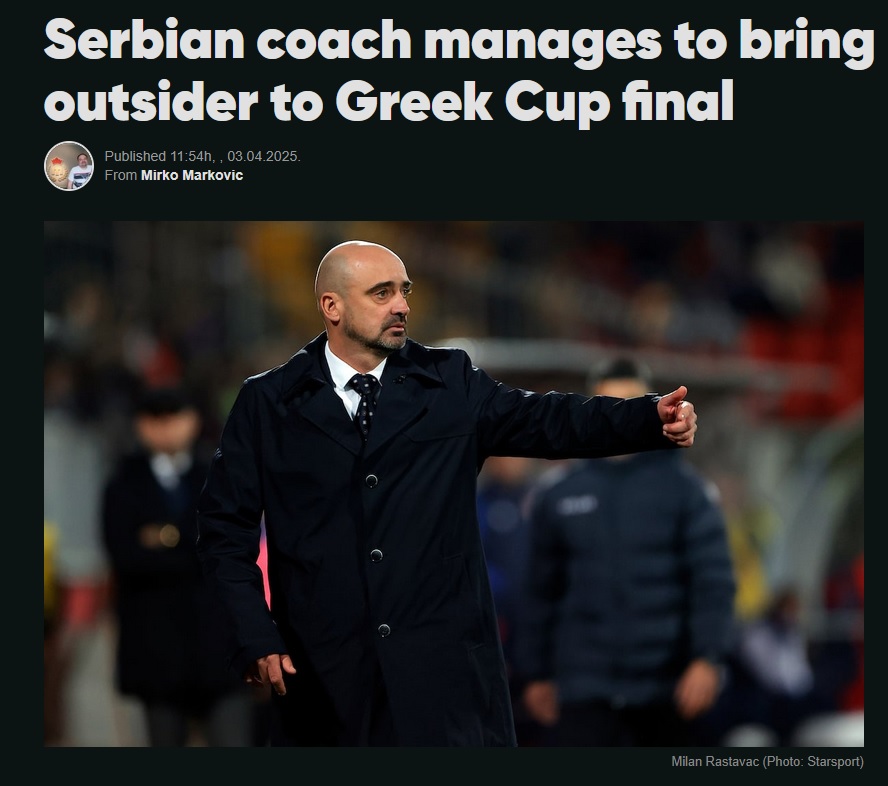 Αποθέωση για Ράσταβατς στη Σερβία: «Έκανε όλο το Ηράκλειο περήφανο»