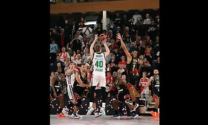 H Eυρωλίγκα πόσταρε το περσινό τρίποντο του Γκριγκόνις στο Μονακό που χάρισε τη νίκη στον Παναθηναϊκό