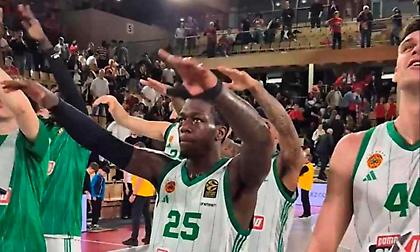 Το πάρτι του Ναν και το τραγούδι παικτών με κόσμο: Η παρακάμερα από τη νίκη του Παναθηναϊκού στο Μονακό