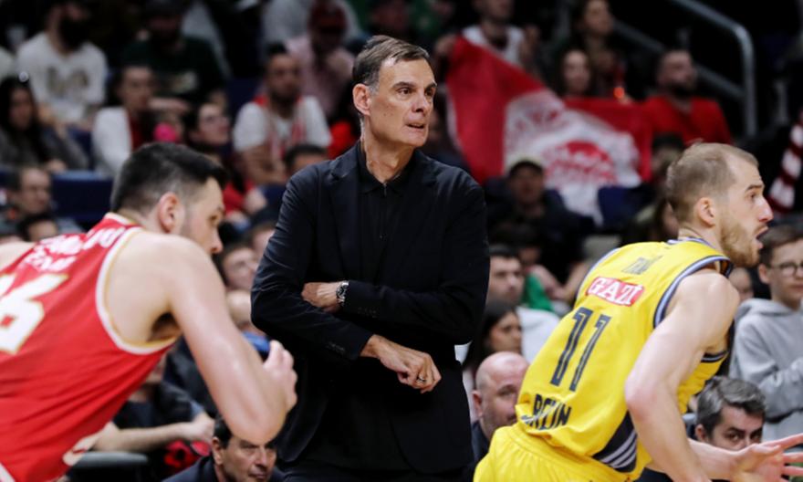 Μπαρτζώκας: «Πολύ σημαντικό το ψυχικό σθένος του Παπανικολάου» - Τι είπε για το ότι δεν αγωνίστηκε ο Έβανς