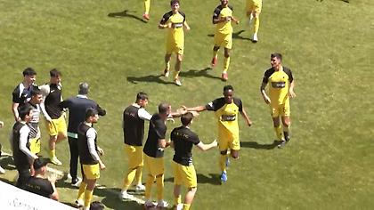 Η γκολάρα του Φοφανά με την οποία προηγείται η ΑΕΚ Β στα Χανιά