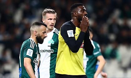 Άγγιξε το 2-1 με απίθανη ευκαιρία του Πιερό η ΑΕΚ!