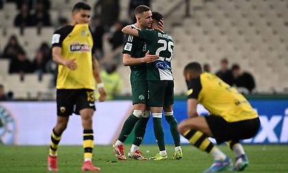 Τέσσερα γκολ και μεγάλες χαμένες ευκαιρίες στο ντέρμπι: Τα highlights του Παναθηναϊκός-ΑΕΚ