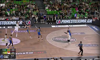 Το απίθανο buzzer beater τρίποντο του Χουάντσο από το logo του ΟΑΚΑ!