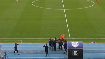 Μεγάλη ένταση στο ΠΑΣ Γιάννινα-Μακεδονικός:  Πιάστηκαν στα χέρια οι προπονητές των δύο ομάδων