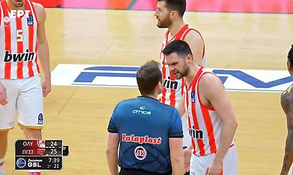 Εκτός εαυτού ο Παπανικολάου με τον Μηλαπίδη - Δέχθηκε τεχνική ποινή