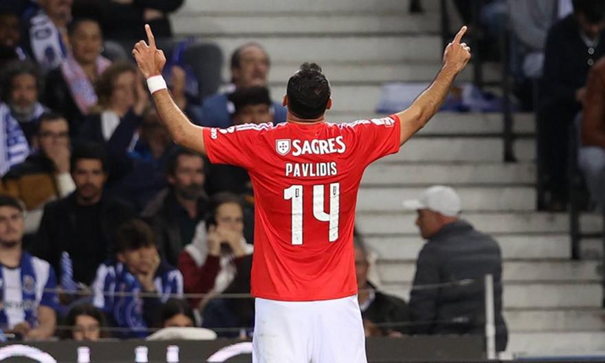 Πόρτο-Μπενφίκα 1-4: Μυθικός Παυλίδης με χατ-τρικ στο ντέρμπι με την Μπενφίκα