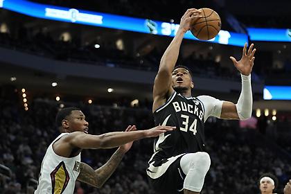 Η νέα «διπλή» εμφάνιση του Γιάννη Αντετοκούνμπο κόντρα στους Πέλικανς