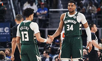 Λύγισε τους Πίστονς με τριπλ-νταμπλ ο Giannis και οι Μπακς έμαθαν αντίπαλο - Ισοπέδωσε τους Ρόκετς ο Ντόντσιτς