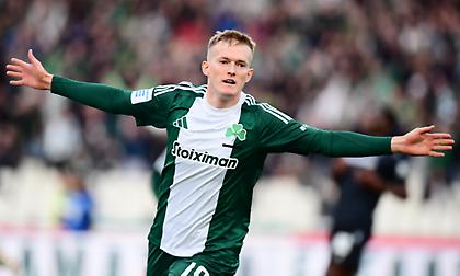 Συνεργασία έργο τέχνης και άψογη κεφαλιά του Σφιντέρσκι για το 3-0 του Παναθηναϊκού κόντρα στον ΠΑΟΚ!