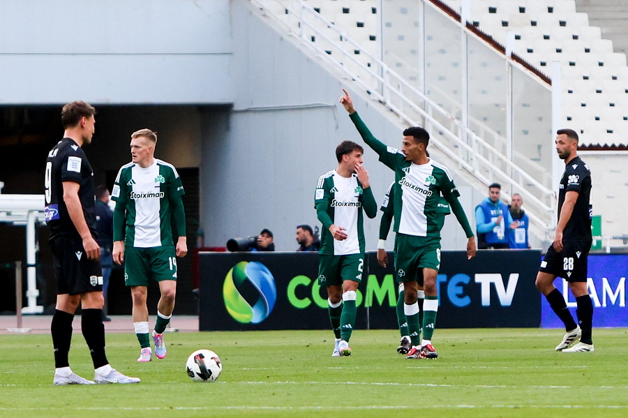 Παναθηναϊκός - ΠΑΟΚ 3-1: Με «μαέστρο» τον Ουναΐ έγινε… αφεντικό για τη 2η θέση!