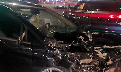 Τροχαίο με καραμπόλα οκτώ οχημάτων στη Λεωφόρο Ποσειδώνος - Εννέα τραυματίες